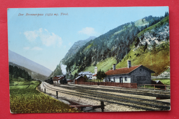 Postcard PC Brennerpass / 1909